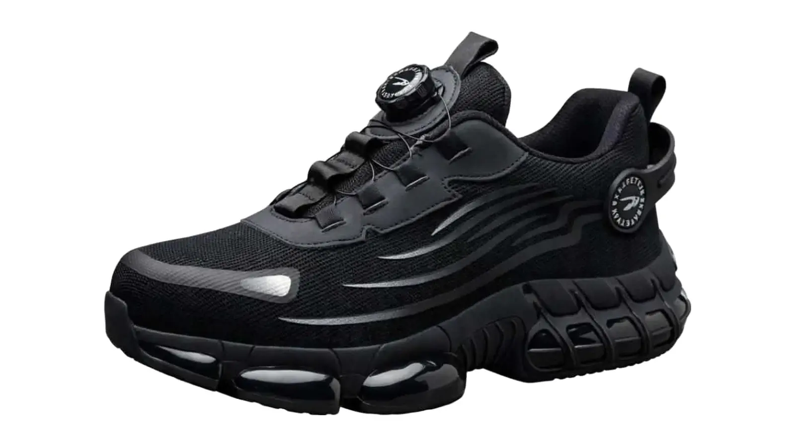 Zapatilla WorkArmor Dial-01 negra vista de lado
